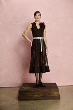 VESTIDO VIES BARRA LONGA
