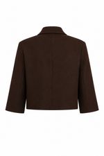 BLAZER CURTO DETALHE OMBRO