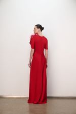 VESTIDO LONGO MANGA JAPONESA