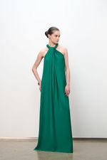 VESTIDO CAVA ENTRADA PREGAS