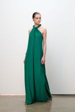 VESTIDO CAVA ENTRADA PREGAS