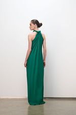 VESTIDO CAVA ENTRADA PREGAS