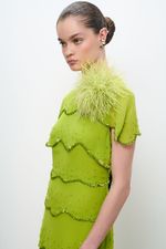 VESTIDO CAMADAS BORDADO