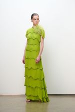 VESTIDO CAMADAS BORDADO