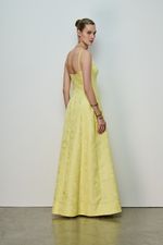 VESTIDO LONGO PREGA FRENTE