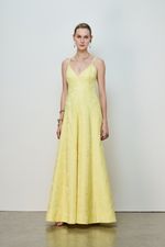 VESTIDO LONGO PREGA FRENTE