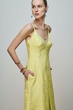 VESTIDO LONGO PREGA FRENTE