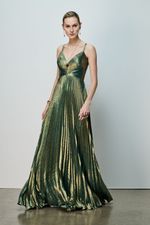 VESTIDO PLISSADO CORPO DRAPE