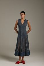 VESTIDO VIES BARRA LARGA