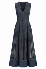 VESTIDO VIES BARRA LARGA