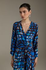 VESTIDO DECOTE V AMARRAÇAO
