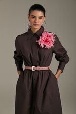 CHEMISE RECORTES SAIA