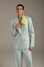 BLAZER ACINTURADO PESPONTOS