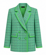 BLAZER JAQUETÃO VIVOS TWEED