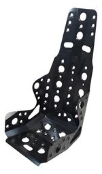 BANCO CONCHA GRANDE AÇO COM SUPORTE PRETO-054