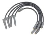 CABO VELA SILICONE GM CHEVETTE E SIMILARES 10MM PRETO/CINZA-056