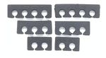 CABO VELA SILICONE GM CHEVETTE E SIMILARES 10MM PRETO/CINZA-056