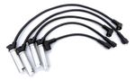 CABO VELA SILICONE GM CORSA 1.8 8V 4 CABOS E SIMILARES 10MM PRETO-056
