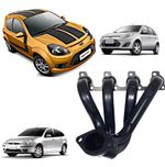 COLETOR DIMENSIONADO 4X1 TUBOS 1´1/2 SAÍDA 2´1/4 FORD KA MOTOR ZETEC 1.6 8V-08