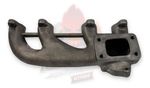 COLETOR TURBO T3 MONO DESLOCADO PARA TRÁS VW AP 8V COM AR/DIREÇÃO-010