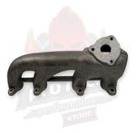 COLETOR TURBO T3 MONO DESLOCADO PARA TRÁS VW AP 8V COM AR/DIREÇÃO-010