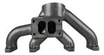 COLETOR TURBO T3 PULSATIVO DESLOCADO PARA BAIXO VW AP 8V-09