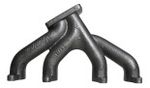COLETOR TURBO T3 PULSATIVO DESLOCADO PARA CIMA FAROL VW AP 8V-09