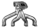 COLETOR TURBO T3 PULSATIVO DESLOCADO PARA CIMA VW AP 8V COM AR/DIREÇÃO-09