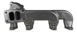 COLETOR TURBO T3 PULSATIVO DESLOCADO PARA TRÁS VW AP 8V COM AR/DIREÇÃO-09