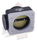 CORPO BORBOLETA QUADRADO 60MM COM SUPORTE CABO ACELERADOR-0112