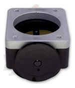 CORPO BORBOLETA QUADRADO 60MM COM SUPORTE CABO ACELERADOR-0112