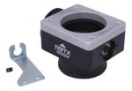 CORPO BORBOLETA QUADRADO 60MM COM SUPORTE CABO ACELERADOR-0112