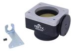 CORPO BORBOLETA QUADRADO 65MM COM SUPORTE CABO ACELERADOR-0112