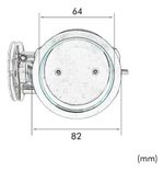 CORPO BORBOLETA V-BAND 64MM PRETO-048