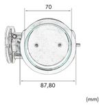 CORPO BORBOLETA V-BAND 70MM PRETO-048