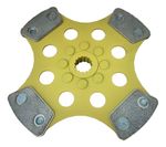 DISCO EMBREAGEM 4 PASTILHAS SEM MOLA ALIVIADO VW AP COM ESTRIA GM CHEVETTE 215MM-024