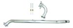 Downpipe 3 Polegadas Jetta 200cv Fusca A3 2.0 Tsi Pr1051 Preto