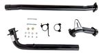 DOWNPIPE AÇO CARBONO TUBOS 2´1/2 PLUG AND PLAY FORD RANGER 2.2 4C 2016 EM DIANTE COM TUBO INTERMEDIÁRIO-08
