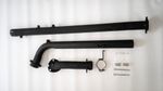 DOWNPIPE AÇO CARBONO TUBOS 2´1/2 PLUG AND PLAY FORD RANGER 3.2 2013 A 2015 COM TUBO INTERMEDIÁRIO-08