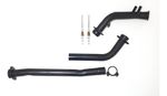 DOWNPIPE AÇO CARBONO TUBOS 2´1/2 PLUG AND PLAY TOYOTA HILUX 2016 ATÉ 2021 E SIMILARES COM TUBO INTERMEDIÁRIO-08