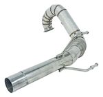 DOWNPIPE AÇO INOX TUBO 2´1/2 PLUG AND PLAY VW UP TSI EA211 COM INCONEL-0488