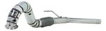 Downpipe Com Inconel Vw Nivus Polo Virtus T-cross Tsi 1.0 Mh Cinza