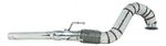 Downpipe Com Inconel Vw Nivus Polo Virtus T-cross Tsi 1.0 Mh Cinza