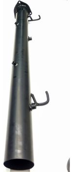 Downpipe Dodge Ram 2500 6.7 Diesel 2012 Competição An9005 Preto