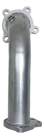 Downpipe Equinox 2.0 2017/2020 3pol + Afasstador Sonda 25° Cinza