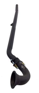 Downpipe Jetta Tsi Fusca Tsi A3 211cv 2.5 Polegadas Pr1150 Preto