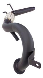 Downpipe Tiguan 1.4 Turbo Tsi 2.5 Polegadas Aço Pr1078 Preto