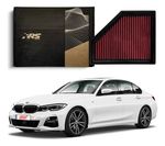 FILTRO AR ESPORTIVO INBOX BMW 330E 2.0 2019 EM DIANTE E SIMILARES VERMELHO-062