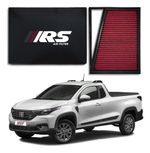FILTRO AR ESPORTIVO INBOX FIAT ARGO 1.0 FLEX FIREFLY 2017 EM DIANTE E SIMILARES VERMELHO-062