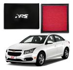 FILTRO AR ESPORTIVO INBOX GM CRUZE SPORT 1.8 16V 144CV 2011 ATÉ 2016 E SIMILARES VERMELHO-062